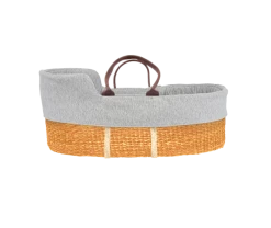 MoKee Natural Soft Sea Grass Moses Basket