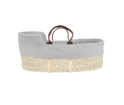 MoKee Natural Soft Sea Grass Moses Basket