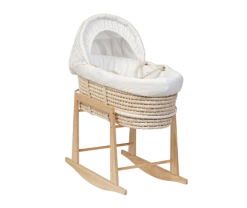 MoKee Classic Wicker Moses Basket