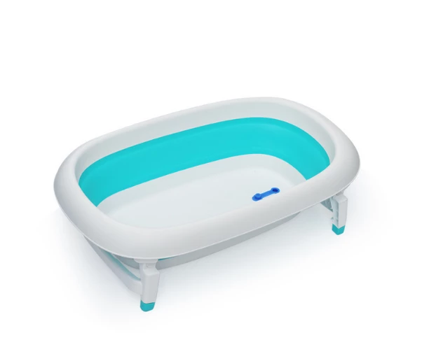 MoKee Foldable Baby Bathtub With Support | Riviera Turquoise Shipee FURNITURE