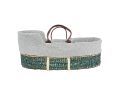 MoKee Natural Soft Sea Grass Moses Basket