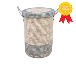 MoKee Nursery Laundry Basket - Soft Seagrass ACCESSORIES