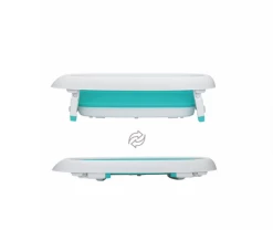 MoKee Foldable Baby Bathtub With Support | Riviera Turquoise Shipee FURNITURE