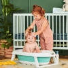 MoKee Foldable Baby Bathtub With Support | Riviera Turquoise Shipee FURNITURE